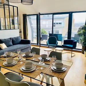 The Luxury Green Penthouse In Center With Terrace And Free Parking Luxembourg